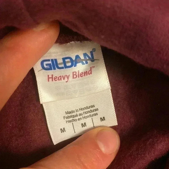 College Hoodie with slightly fleece lining  Unisex - Picture 6 of 8